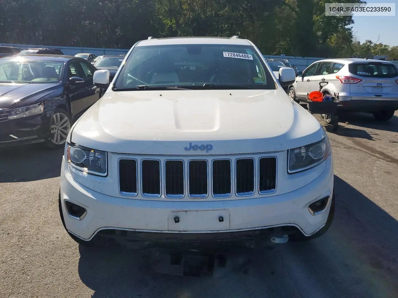 2014 JEEP GRAND CHEROKEE VIN 1C4RJFAG3EC233590 — фото 5
