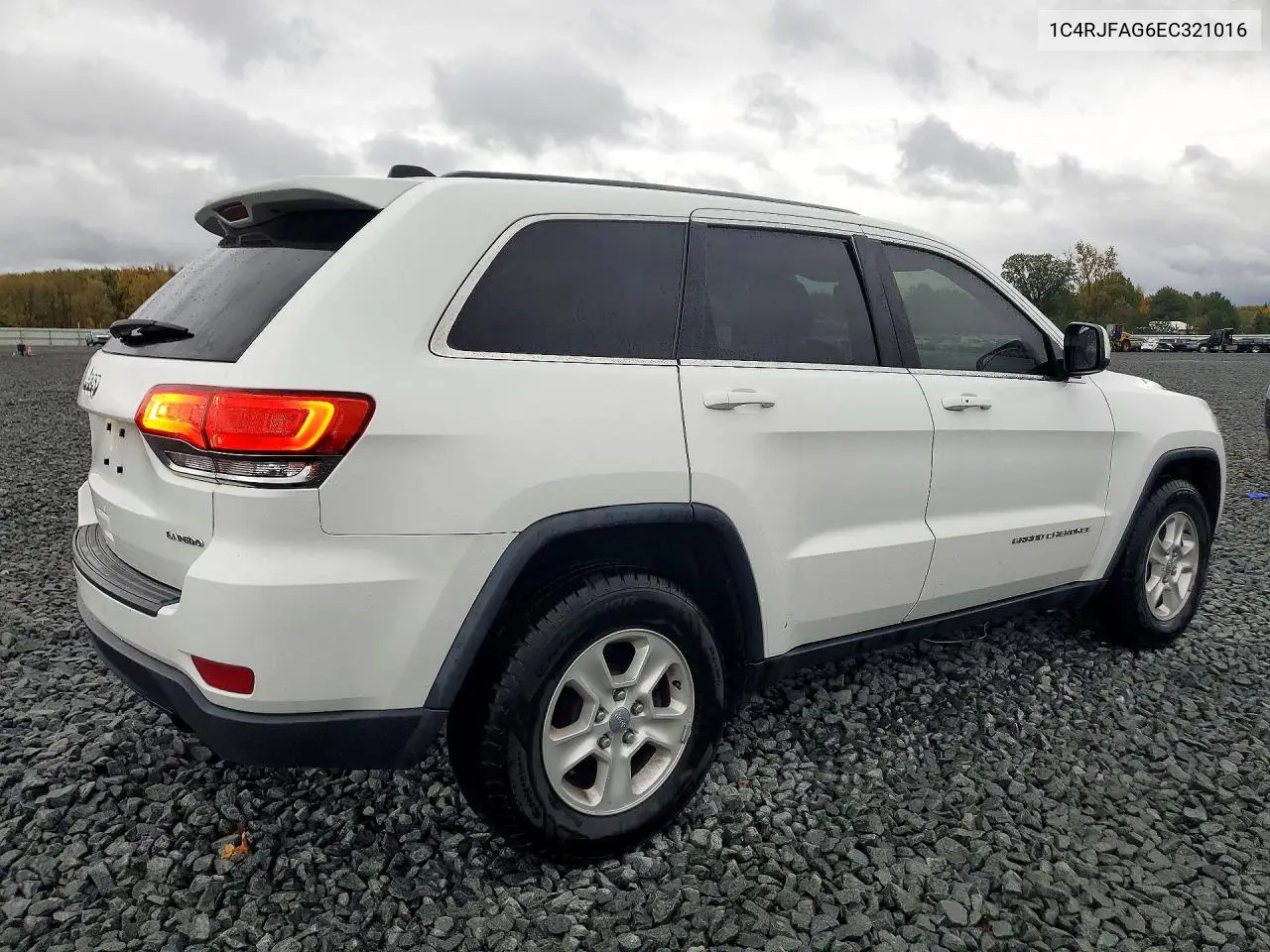 2014 JEEP GRAND CHEROKEE VIN 1C4RJFAG6EC321016 — фото 3
