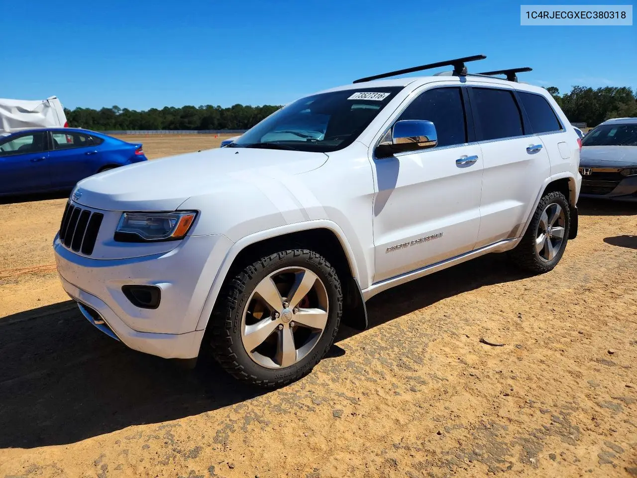 JEEP GRAND CHEROKEE 2014, VIN 1C4RJECGXEC380318
