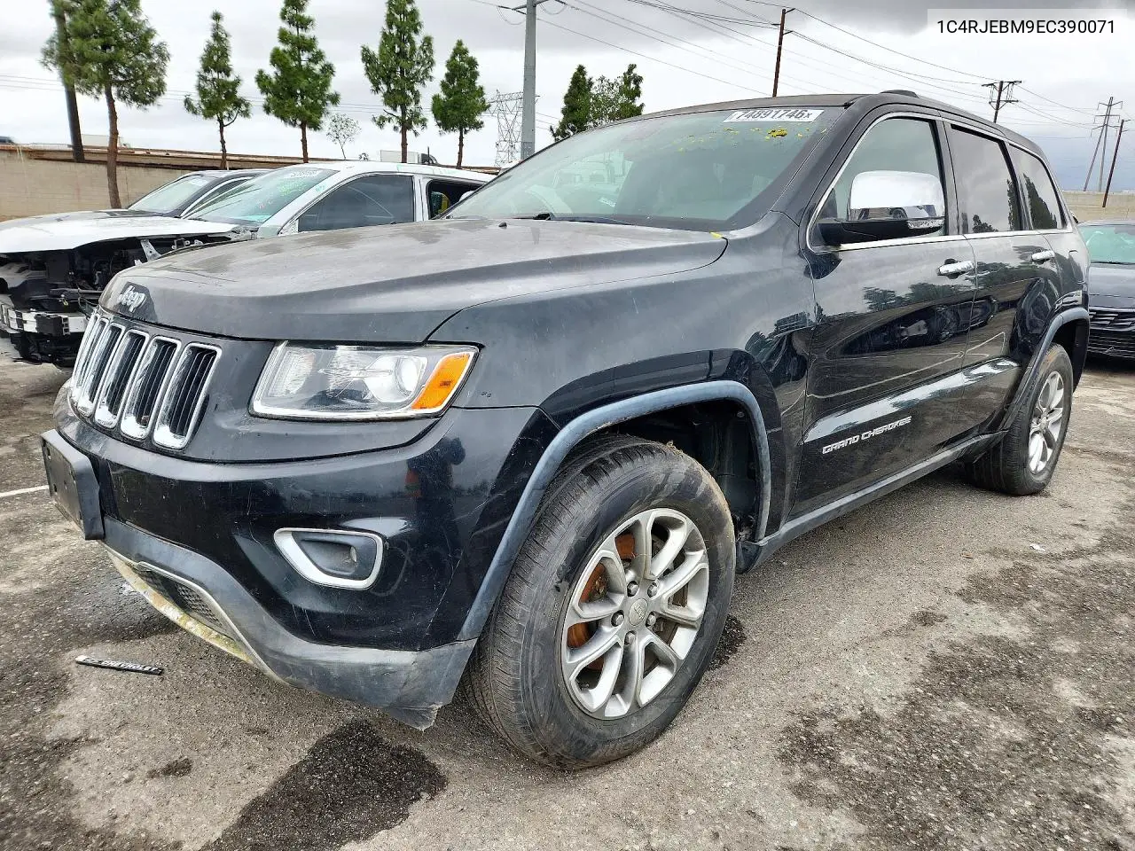 JEEP GRAND CHEROKEE 2014, VIN 1C4RJEBM9EC390071