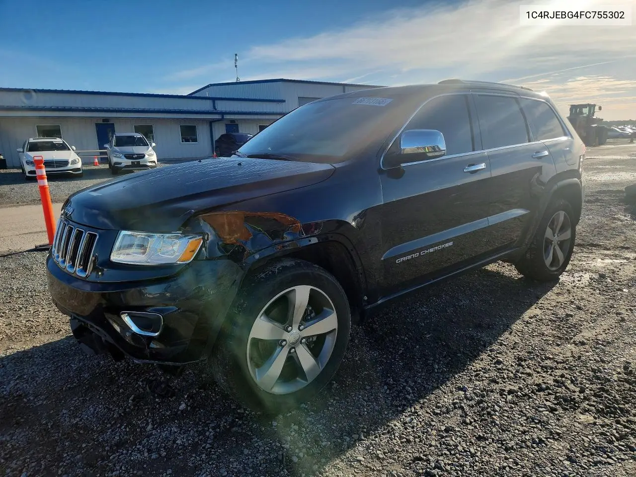 JEEP GRAND CHEROKEE 2015, VIN 1C4RJEBG4FC755302