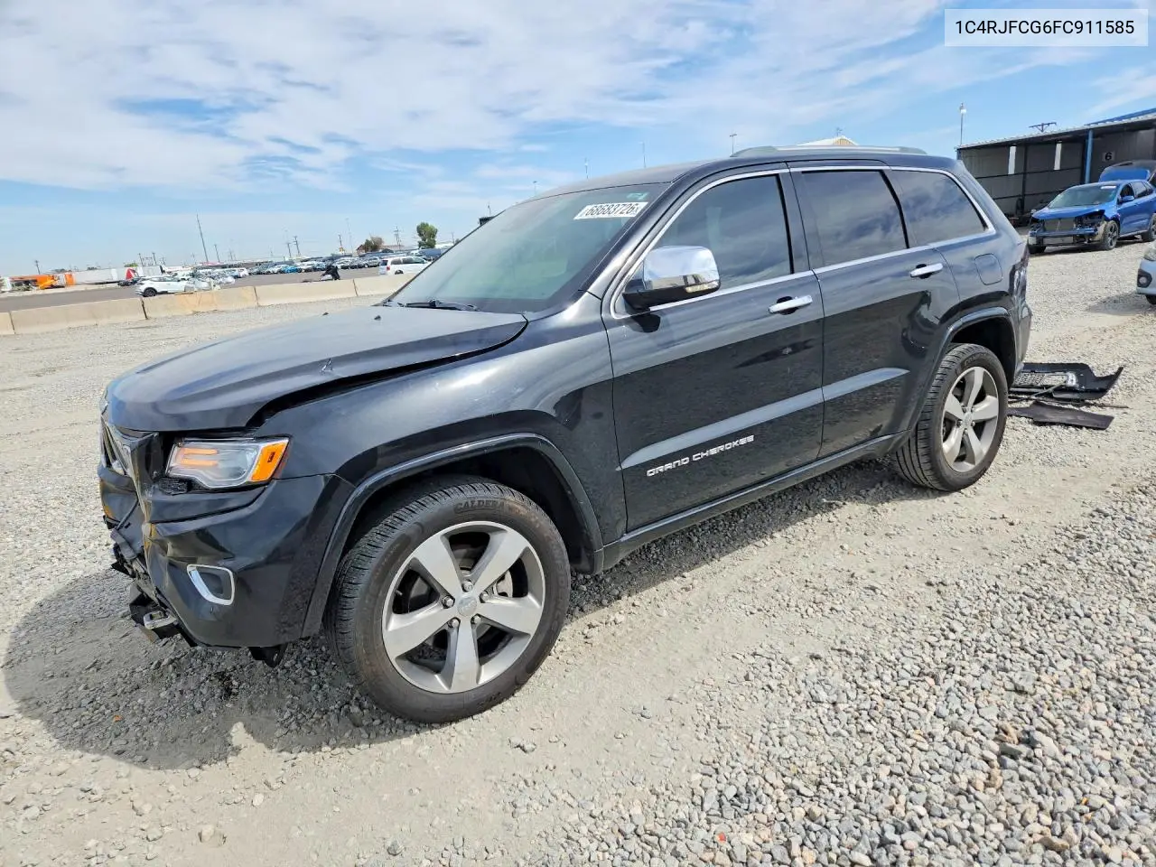 JEEP GRAND CHEROKEE 2015, VIN 1C4RJFCG6FC911585