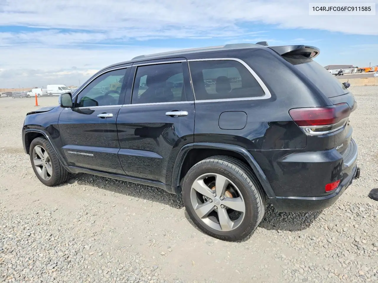 2015 JEEP GRAND CHEROKEE VIN 1C4RJFCG6FC911585 — фото 2