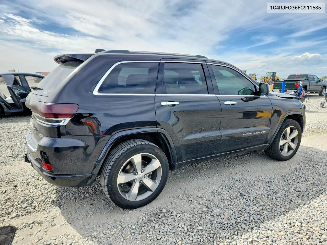 2015 JEEP GRAND CHEROKEE VIN 1C4RJFCG6FC911585 — фото 3