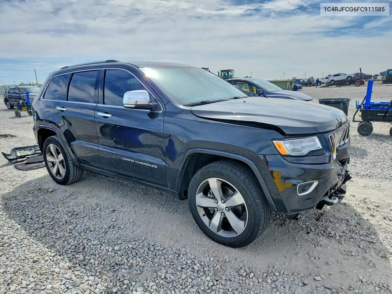 2015 JEEP GRAND CHEROKEE VIN 1C4RJFCG6FC911585 — фото 4