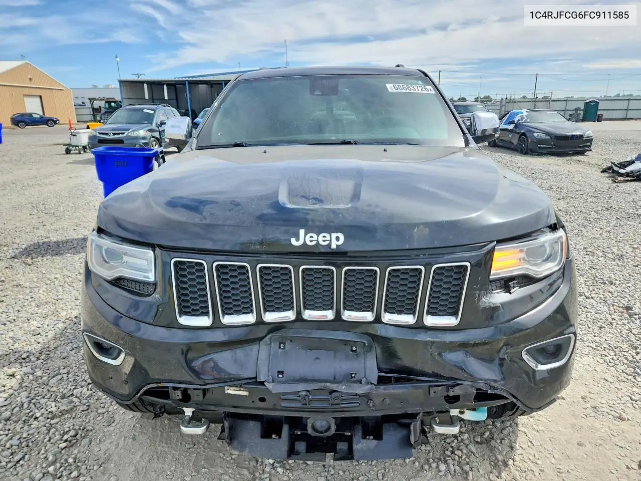 2015 JEEP GRAND CHEROKEE VIN 1C4RJFCG6FC911585 — фото 5