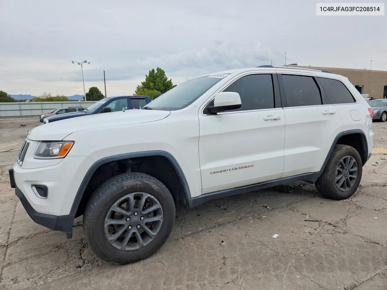 JEEP GRAND CHEROKEE 2015, VIN 1C4RJFAG3FC208514