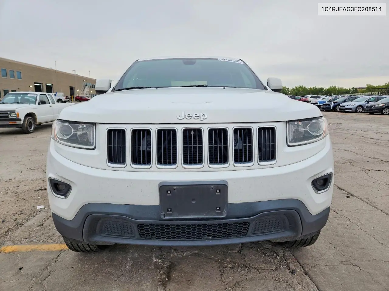 2015 JEEP GRAND CHEROKEE VIN 1C4RJFAG3FC208514 — фото 5