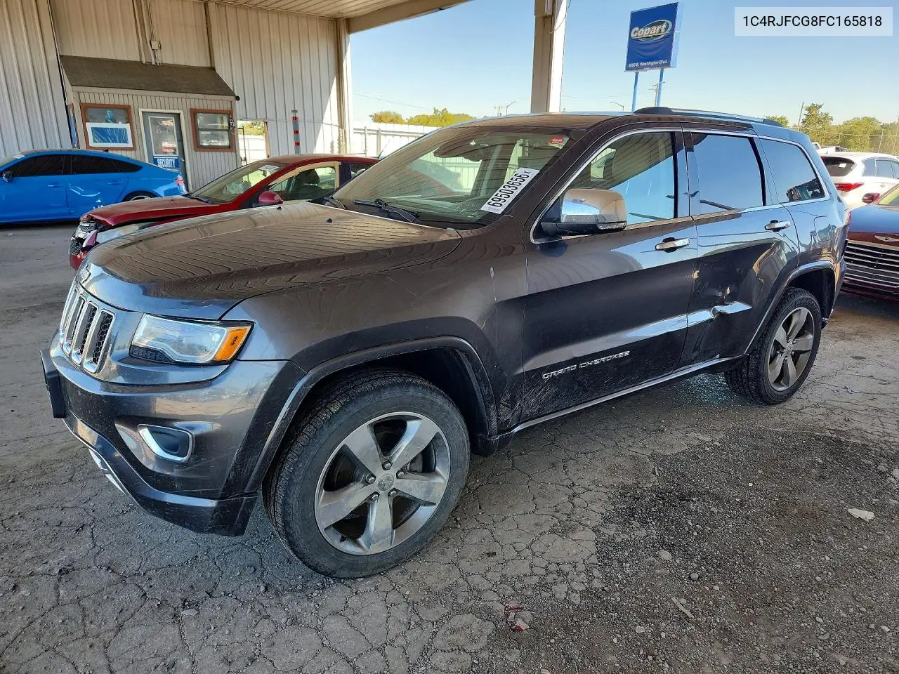 JEEP GRAND CHEROKEE 2015, VIN 1C4RJFCG8FC165818