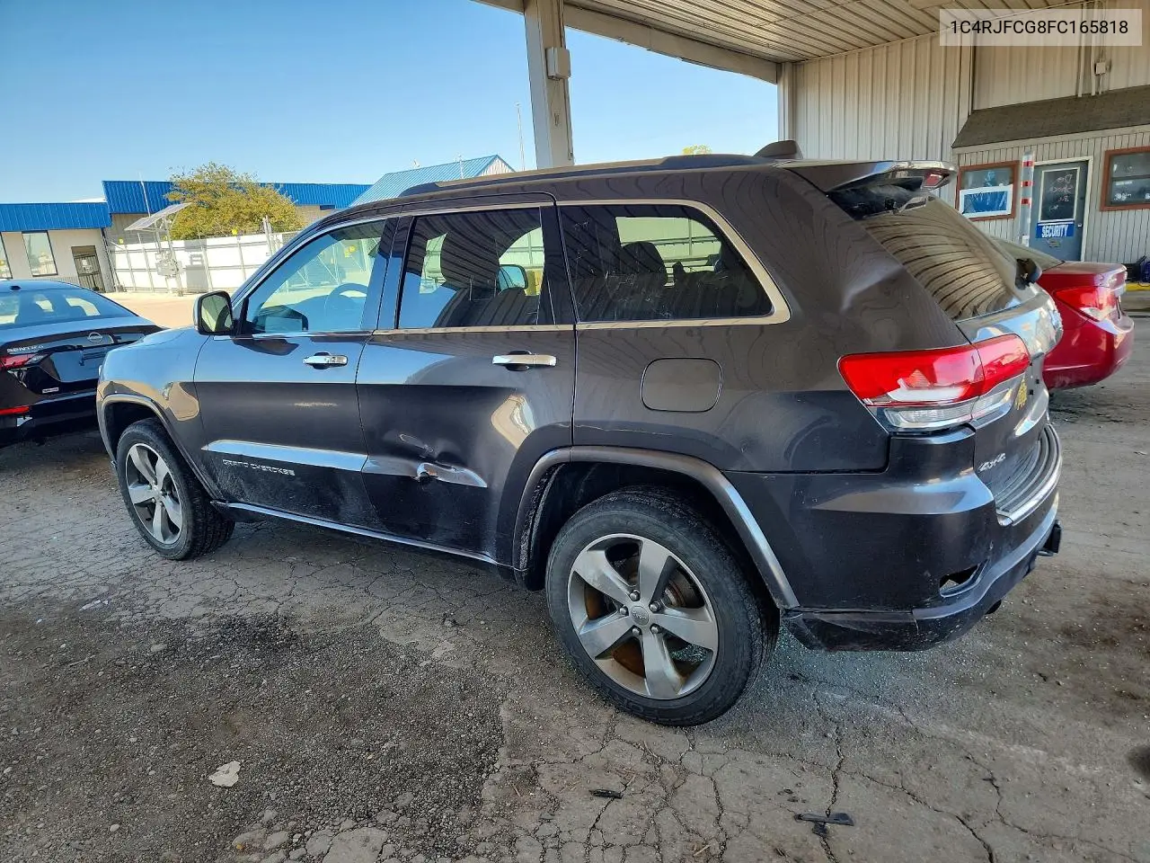 2015 JEEP GRAND CHEROKEE VIN 1C4RJFCG8FC165818 — фото 2