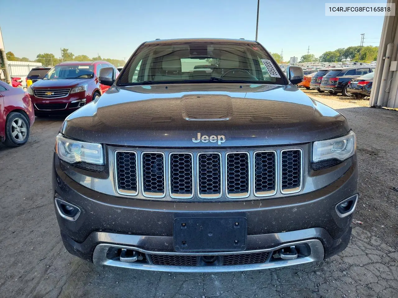 2015 JEEP GRAND CHEROKEE VIN 1C4RJFCG8FC165818 — фото 5