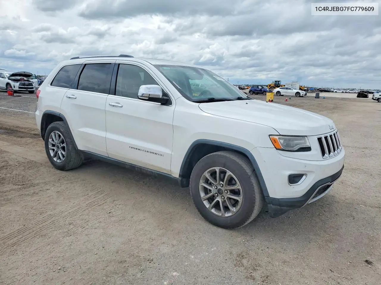 2015 JEEP GRAND CHEROKEE VIN 1C4RJEBG7FC779609 — фото 4