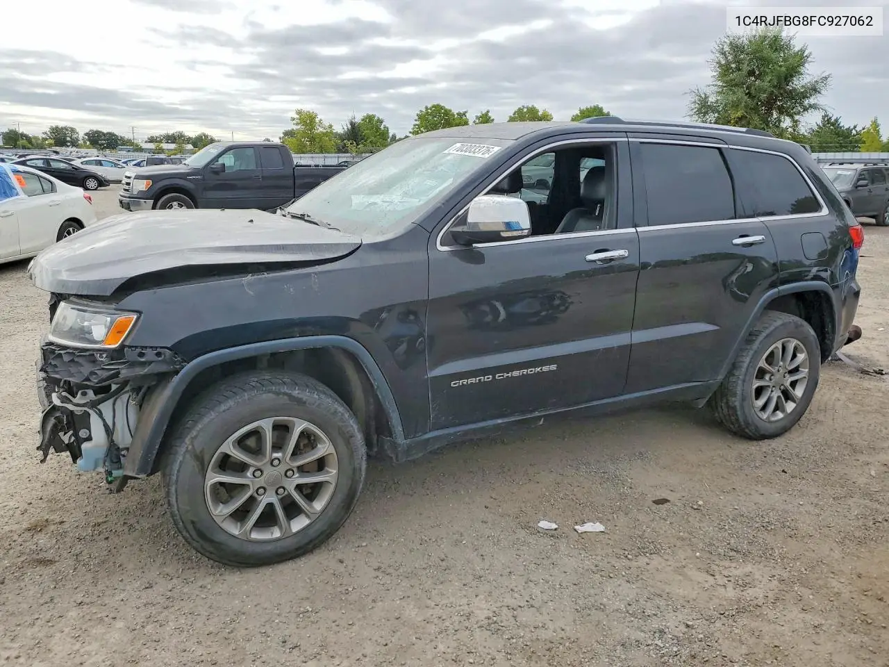 JEEP GRAND CHEROKEE 2015, VIN 1C4RJFBG8FC927062