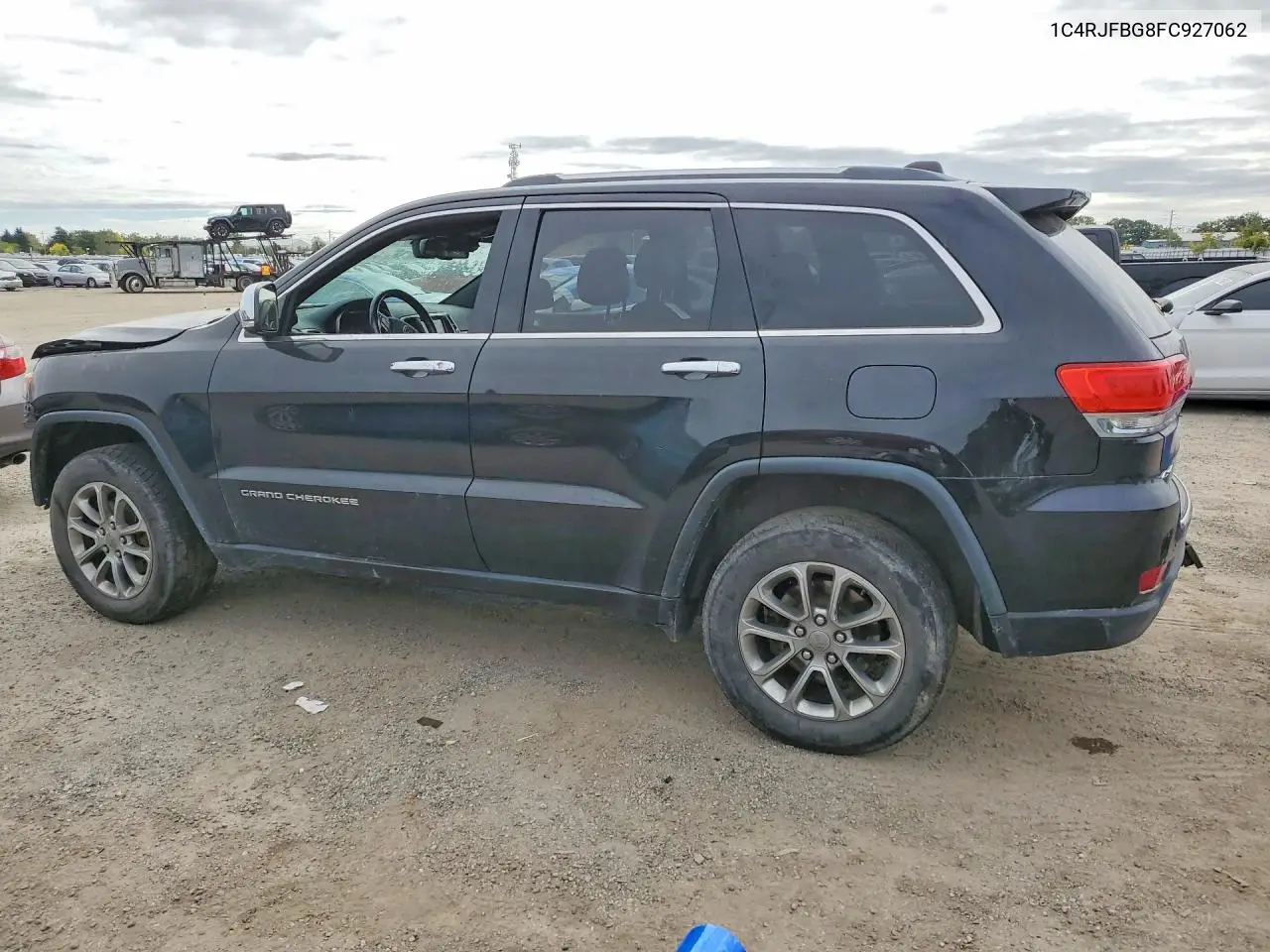 2015 JEEP GRAND CHEROKEE VIN 1C4RJFBG8FC927062 — фото 2