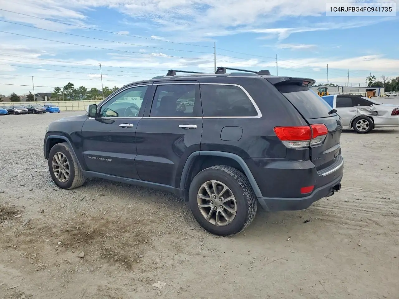 2015 JEEP GRAND CHEROKEE VIN 1C4RJFBG4FC941735 — фото 2