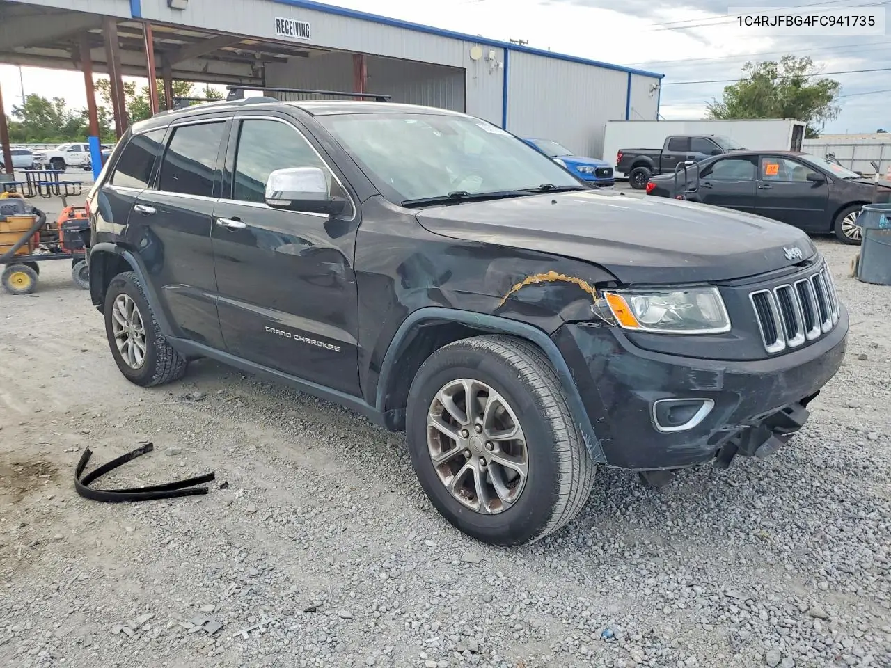 2015 JEEP GRAND CHEROKEE VIN 1C4RJFBG4FC941735 — фото 4