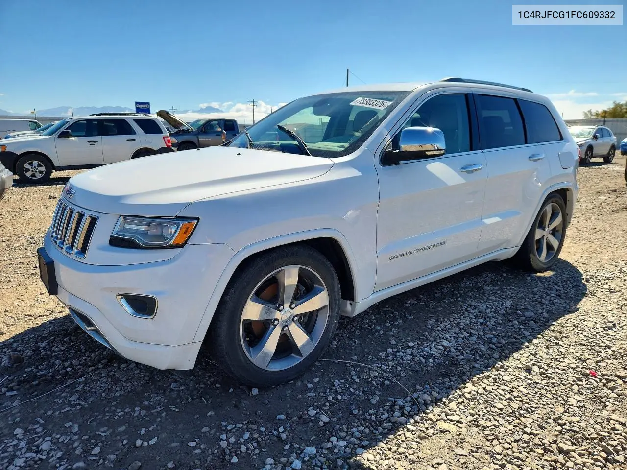 JEEP GRAND CHEROKEE 2015, VIN 1C4RJFCG1FC609332