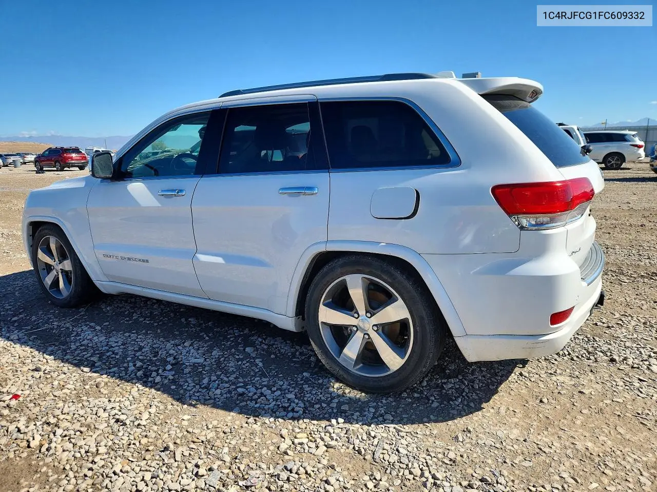 2015 JEEP GRAND CHEROKEE VIN 1C4RJFCG1FC609332 — фото 2