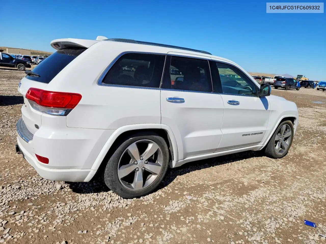 2015 JEEP GRAND CHEROKEE VIN 1C4RJFCG1FC609332 — фото 3