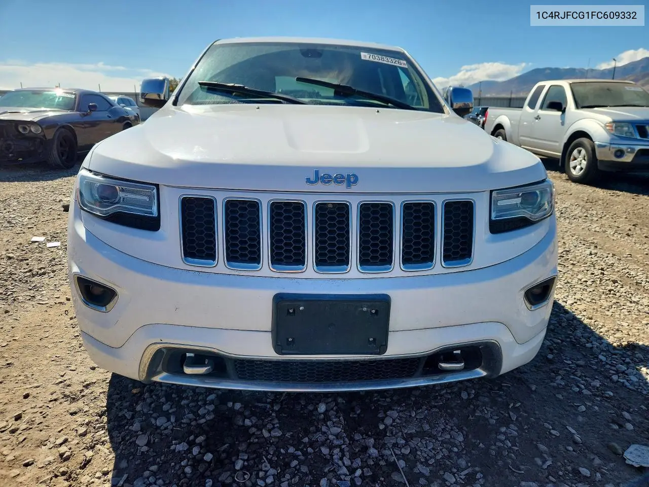 2015 JEEP GRAND CHEROKEE VIN 1C4RJFCG1FC609332 — фото 5