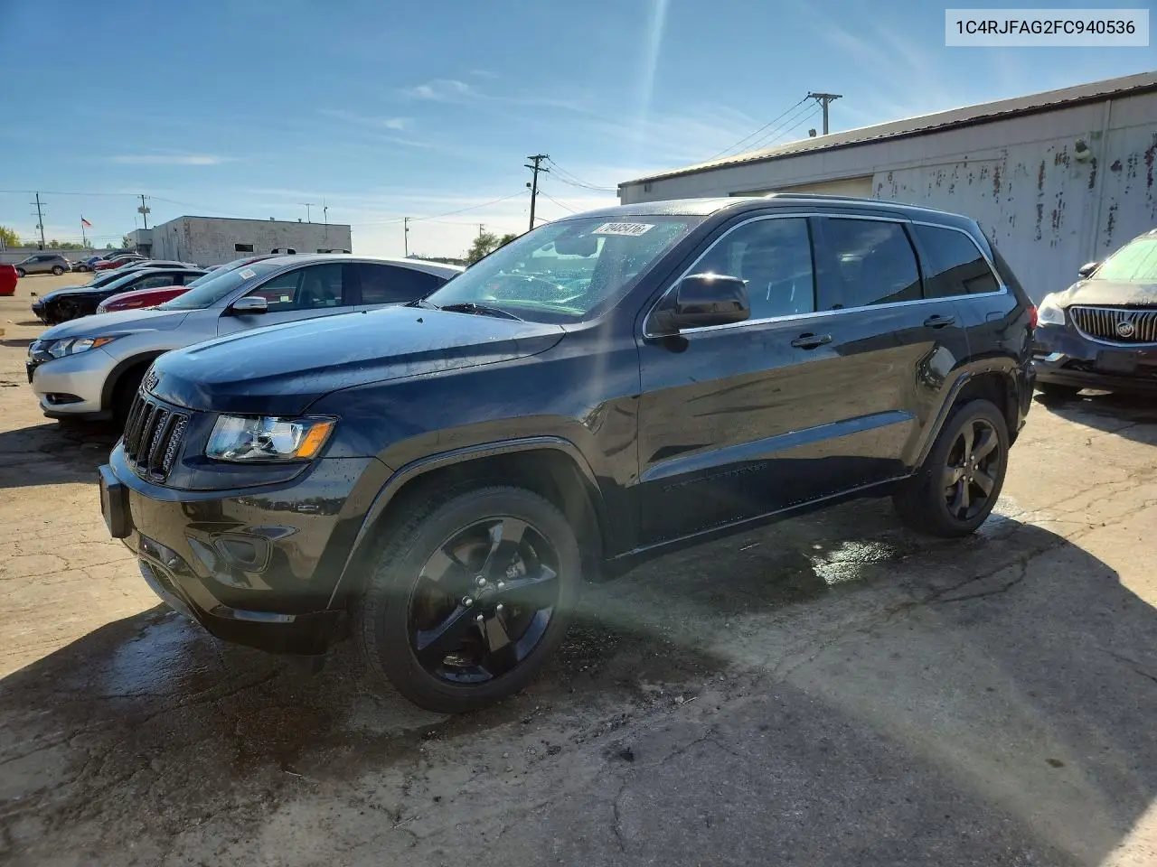 JEEP GRAND CHEROKEE 2015, VIN 1C4RJFAG2FC940536