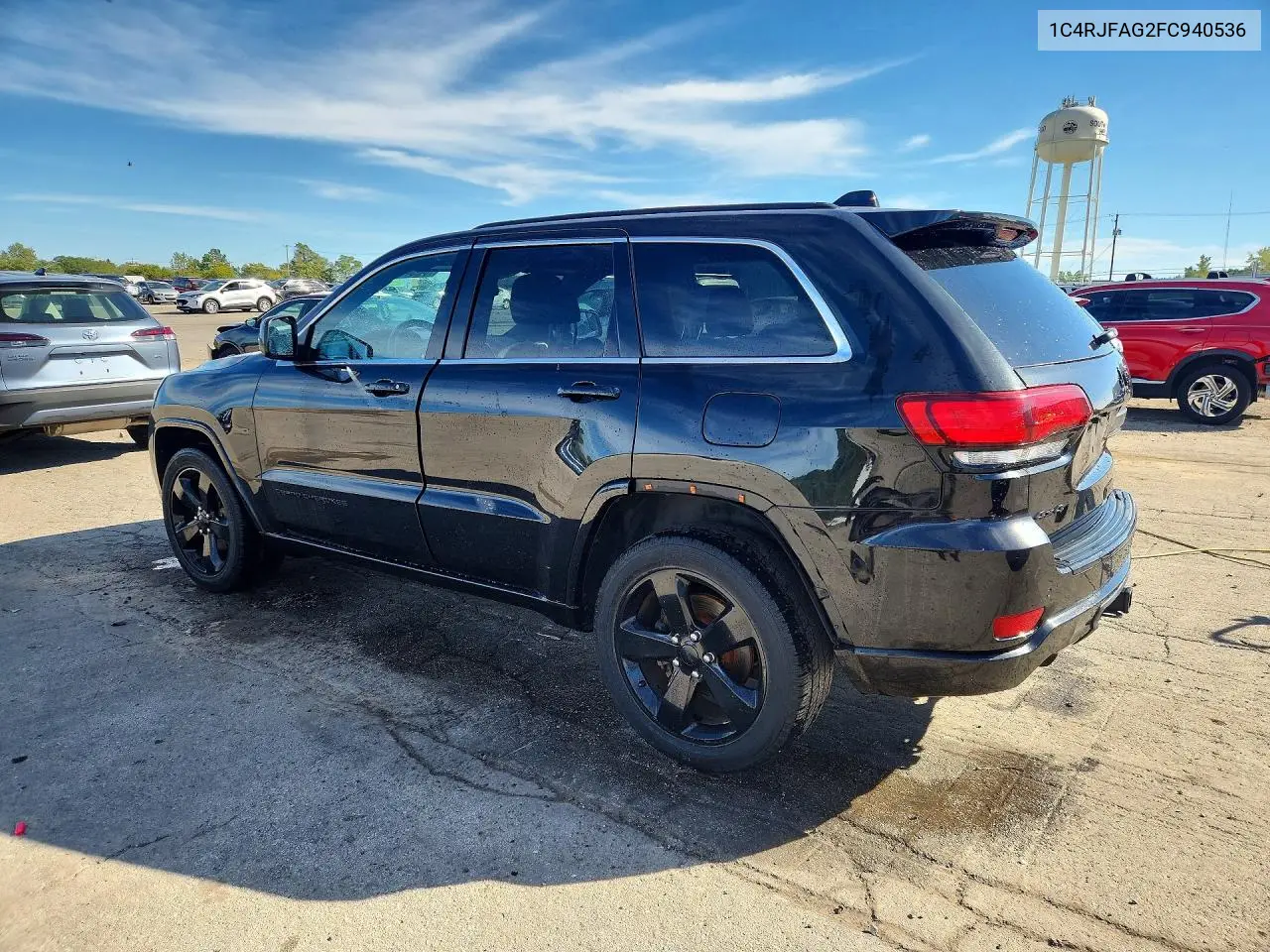 2015 JEEP GRAND CHEROKEE VIN 1C4RJFAG2FC940536 — фото 2