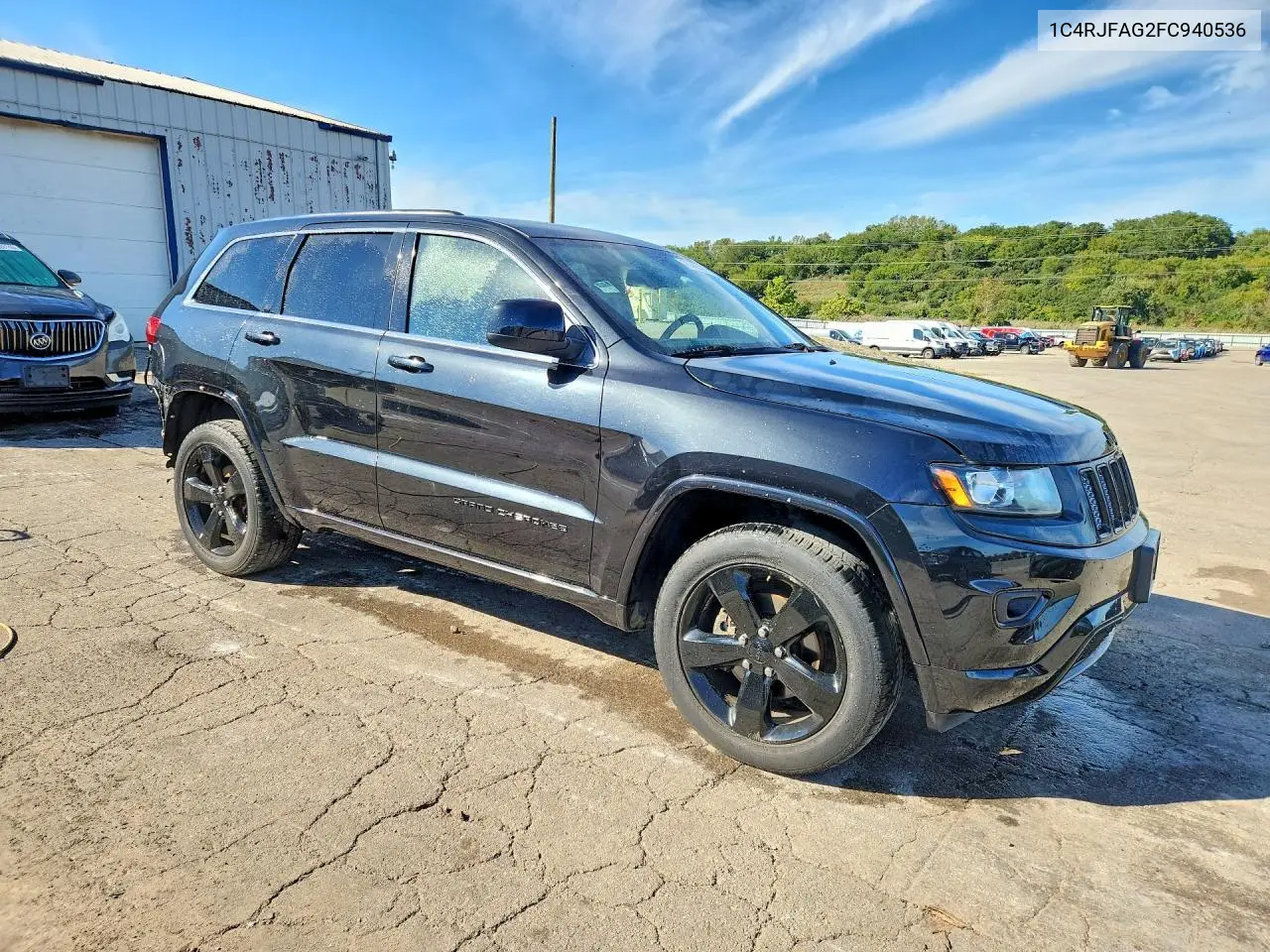 2015 JEEP GRAND CHEROKEE VIN 1C4RJFAG2FC940536 — фото 4