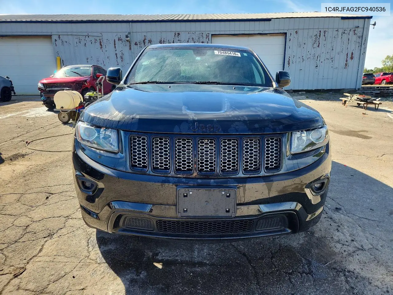 2015 JEEP GRAND CHEROKEE VIN 1C4RJFAG2FC940536 — фото 5