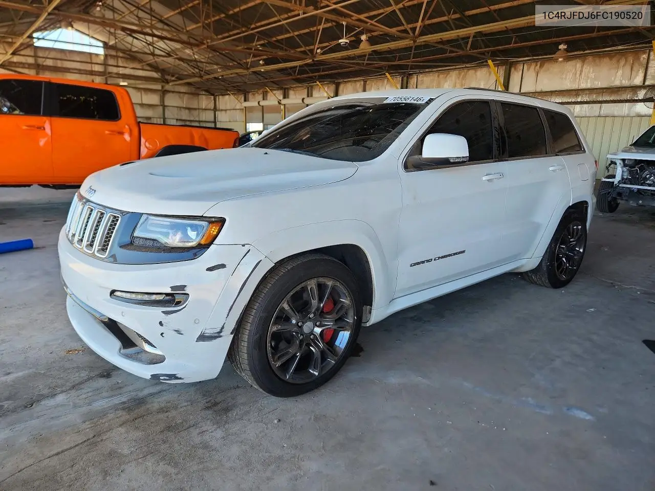 JEEP GRAND CHEROKEE 2015, VIN 1C4RJFDJ6FC190520