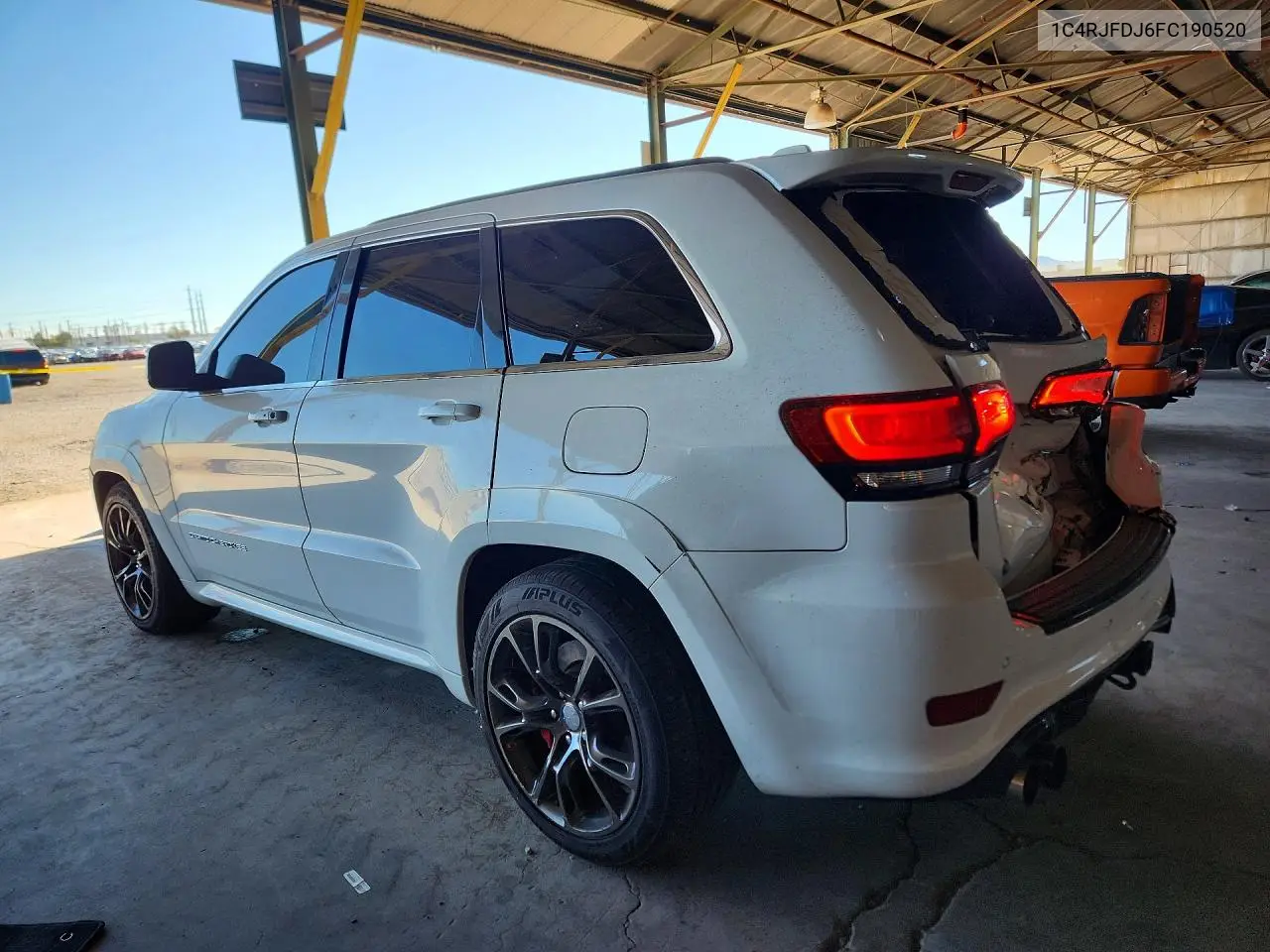 2015 JEEP GRAND CHEROKEE VIN 1C4RJFDJ6FC190520 — фото 2