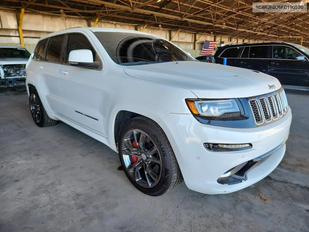 2015 JEEP GRAND CHEROKEE VIN 1C4RJFDJ6FC190520 — фото 4