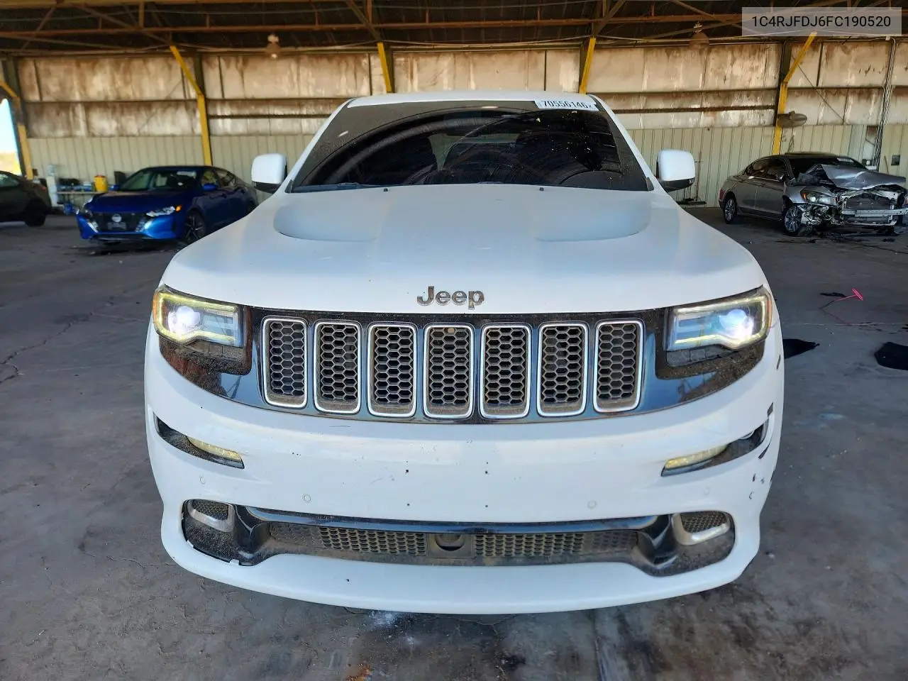 2015 JEEP GRAND CHEROKEE VIN 1C4RJFDJ6FC190520 — фото 5