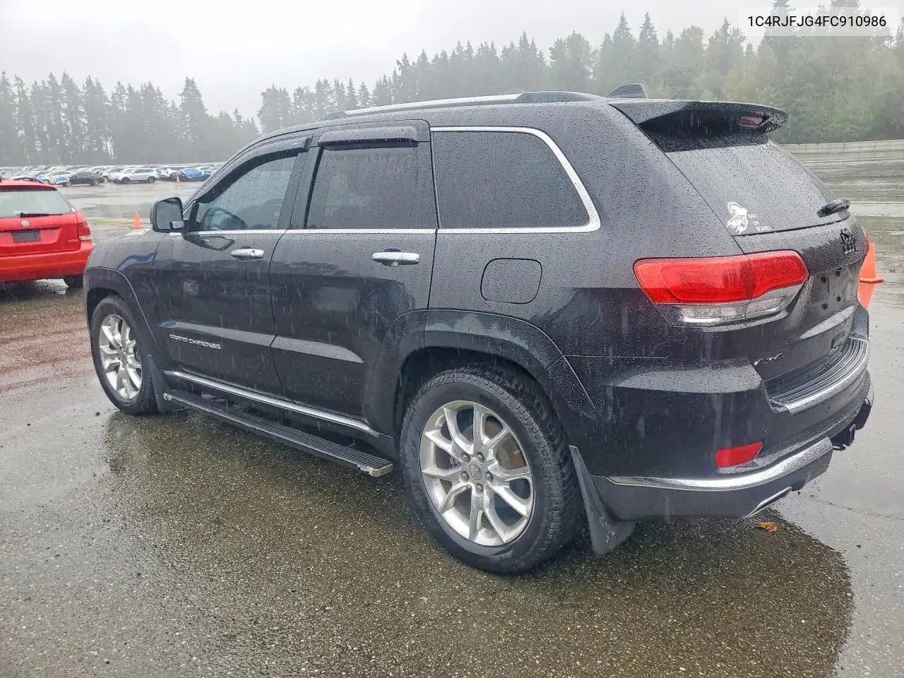 2015 JEEP GRAND CHEROKEE VIN 1C4RJFJG4FC910986 — фото 2