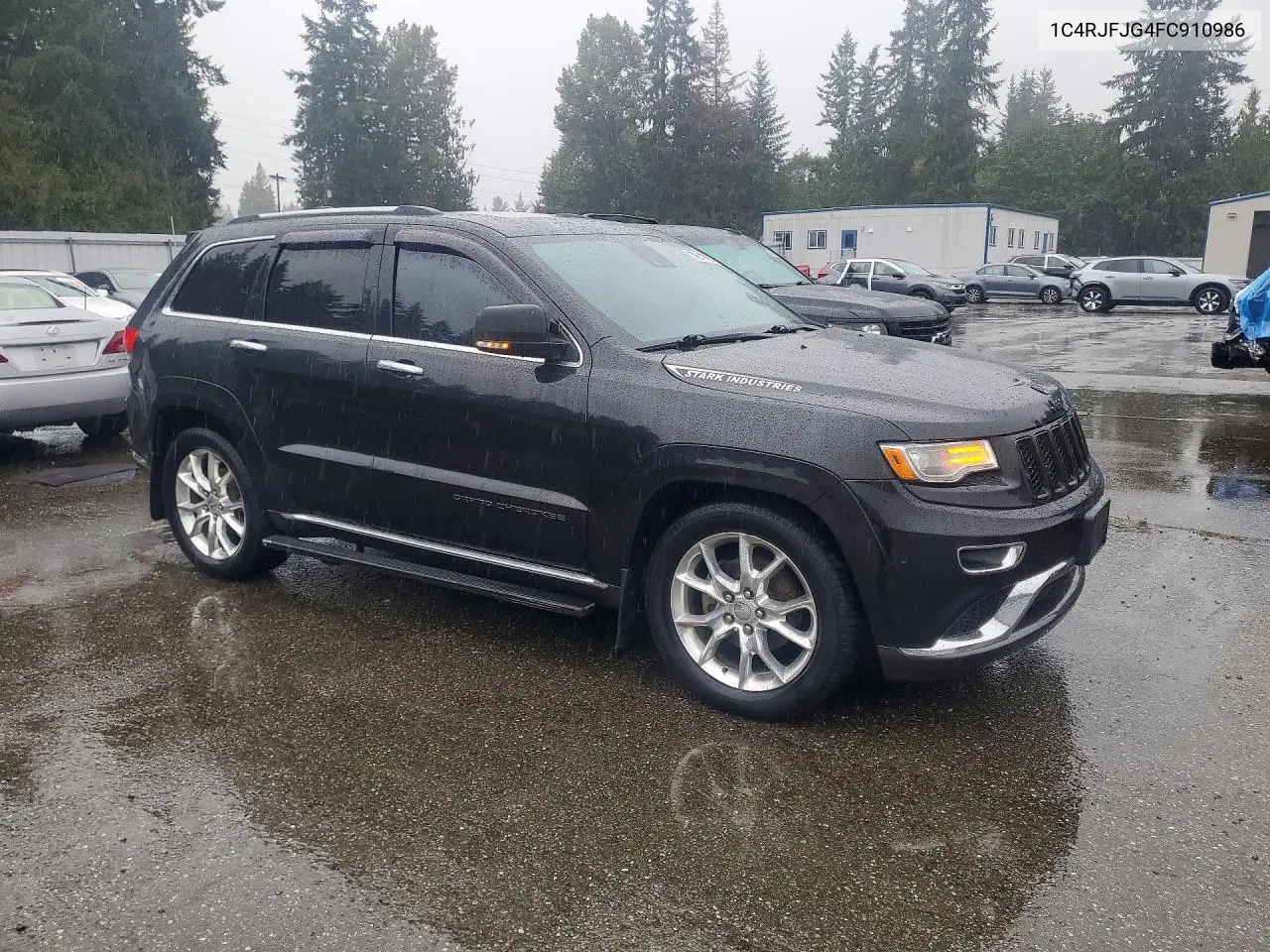 2015 JEEP GRAND CHEROKEE VIN 1C4RJFJG4FC910986 — фото 4