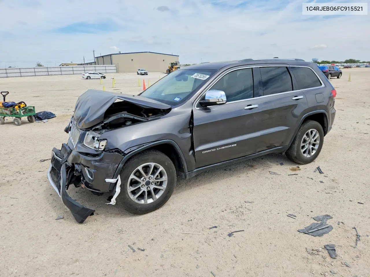 JEEP GRAND CHEROKEE 2015, VIN 1C4RJEBG6FC915521