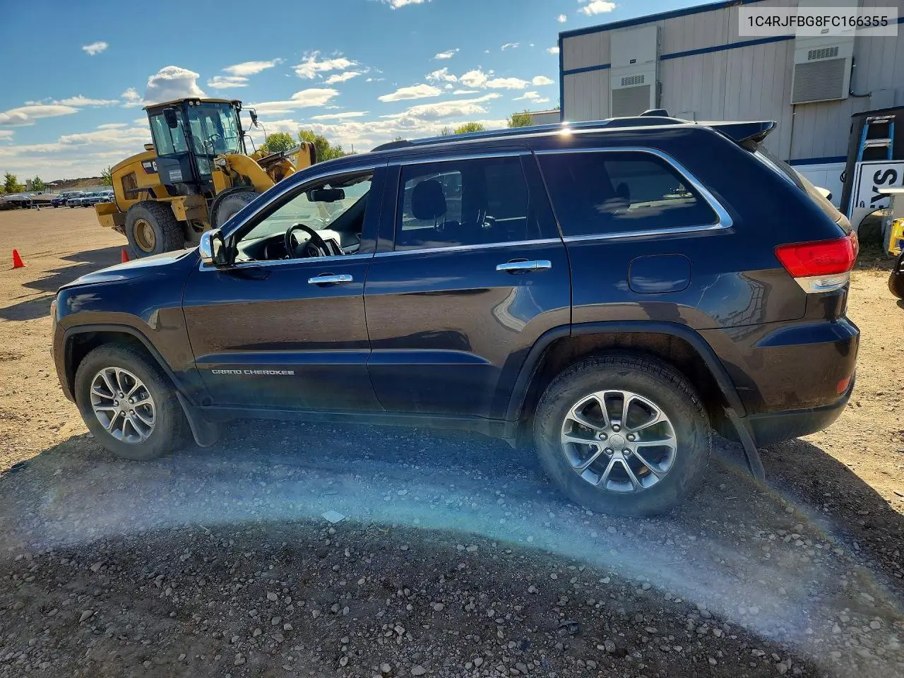 2015 JEEP GRAND CHEROKEE VIN 1C4RJFBG8FC166355 — фото 2