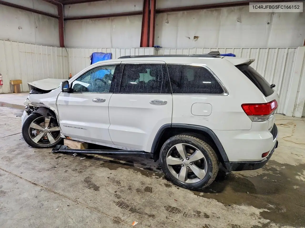 2015 JEEP GRAND CHEROKEE VIN 1C4RJFBG5FC166152 — фото 2