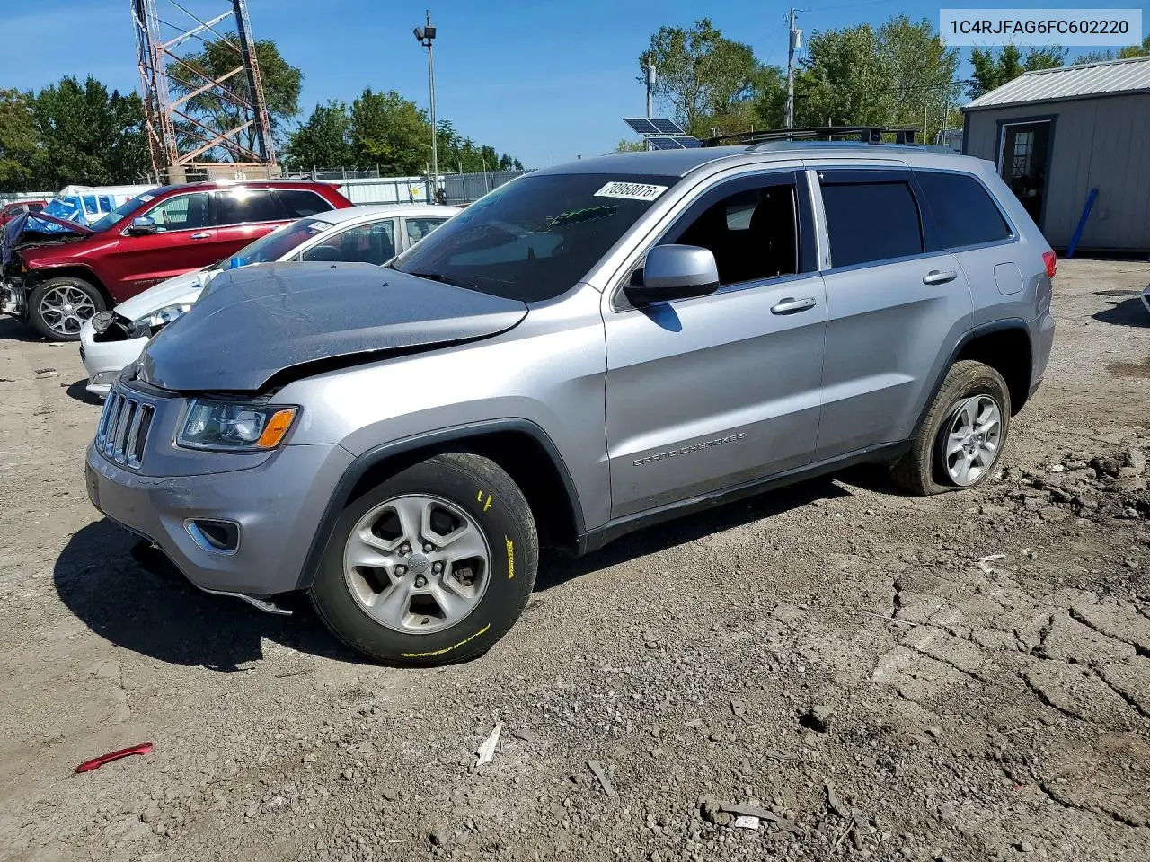JEEP GRAND CHEROKEE 2015, VIN 1C4RJFAG6FC602220