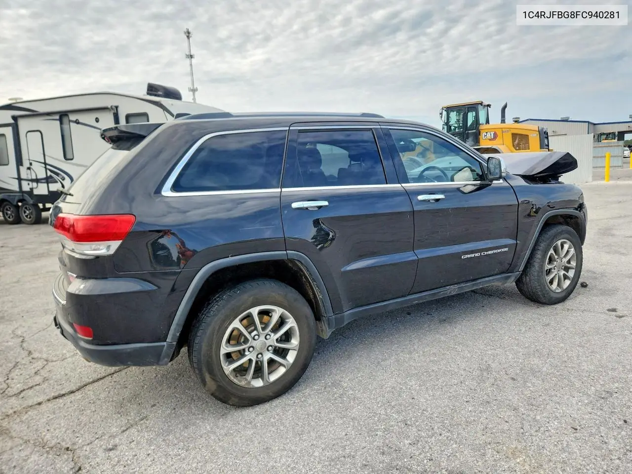 2015 JEEP GRAND CHEROKEE VIN 1C4RJFBG8FC940281 — фото 3