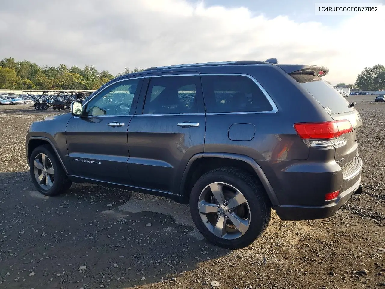 2015 JEEP GRAND CHEROKEE VIN 1C4RJFCG0FC877062 — фото 2