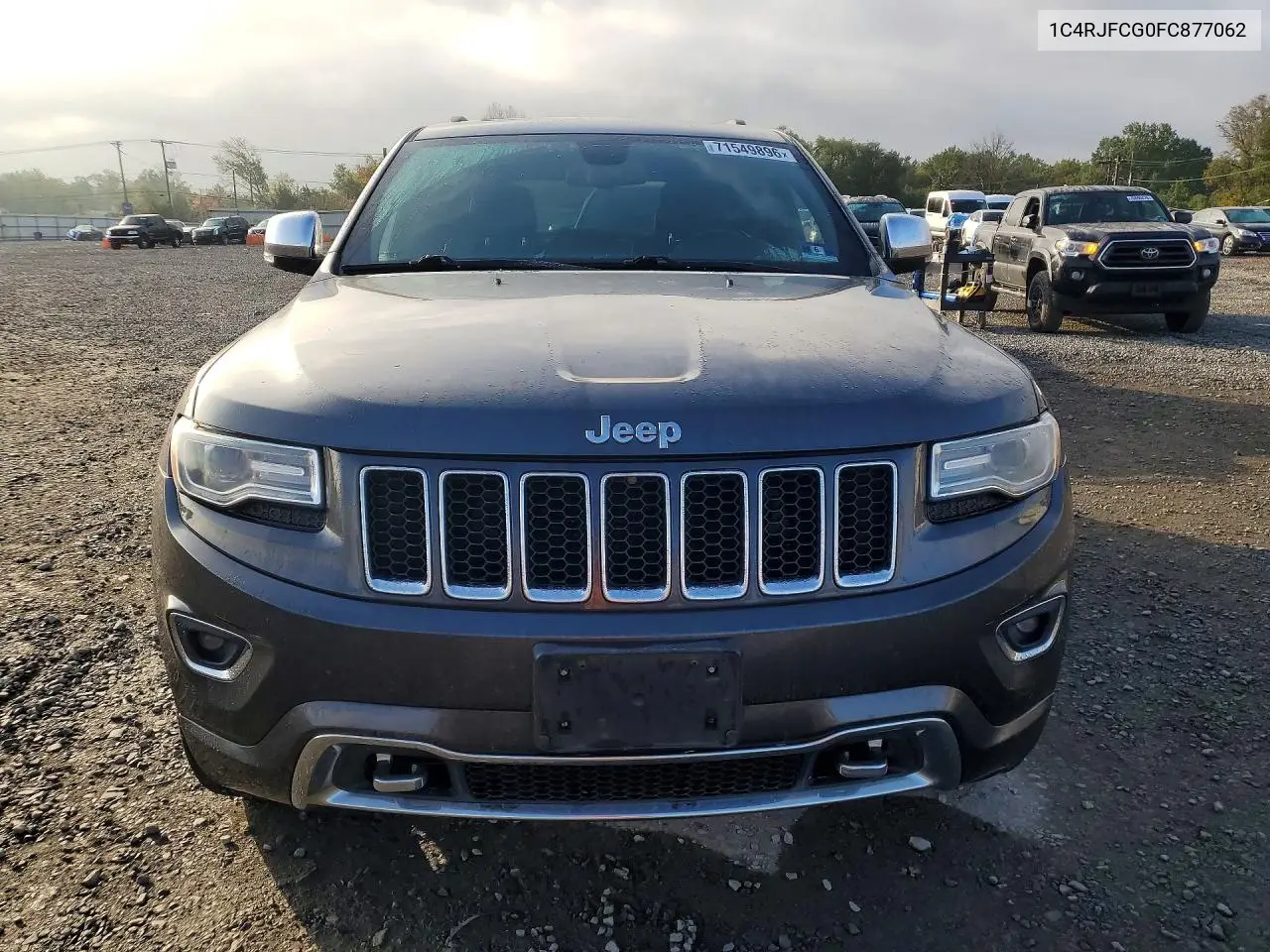 2015 JEEP GRAND CHEROKEE VIN 1C4RJFCG0FC877062 — фото 5