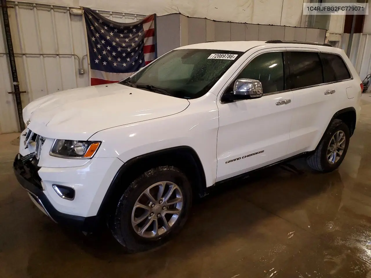 JEEP GRAND CHEROKEE 2015, VIN 1C4RJFBG2FC779071