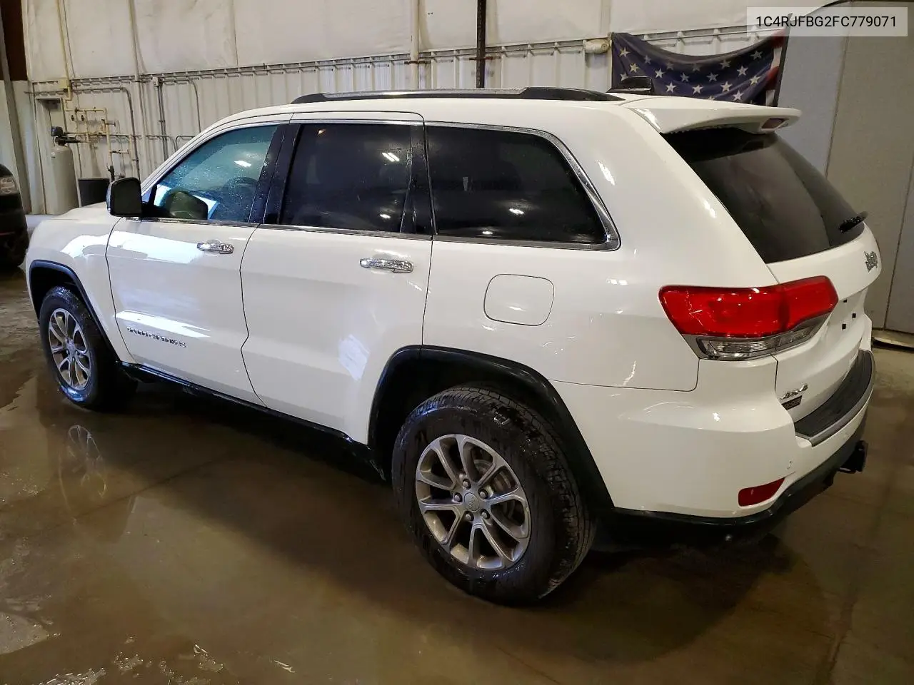 2015 JEEP GRAND CHEROKEE VIN 1C4RJFBG2FC779071 — фото 2