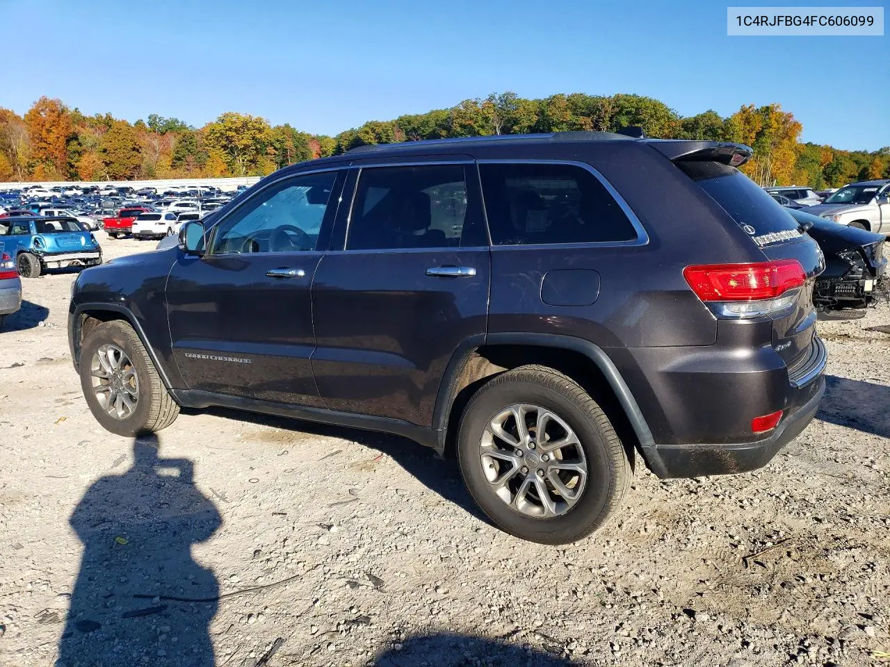 2015 JEEP GRAND CHEROKEE VIN 1C4RJFBG4FC606099 — фото 2
