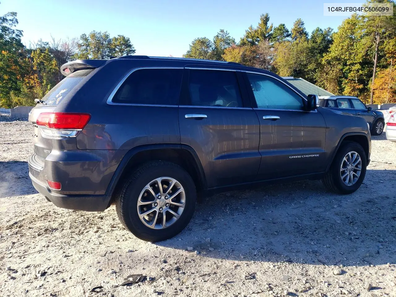 2015 JEEP GRAND CHEROKEE VIN 1C4RJFBG4FC606099 — фото 3