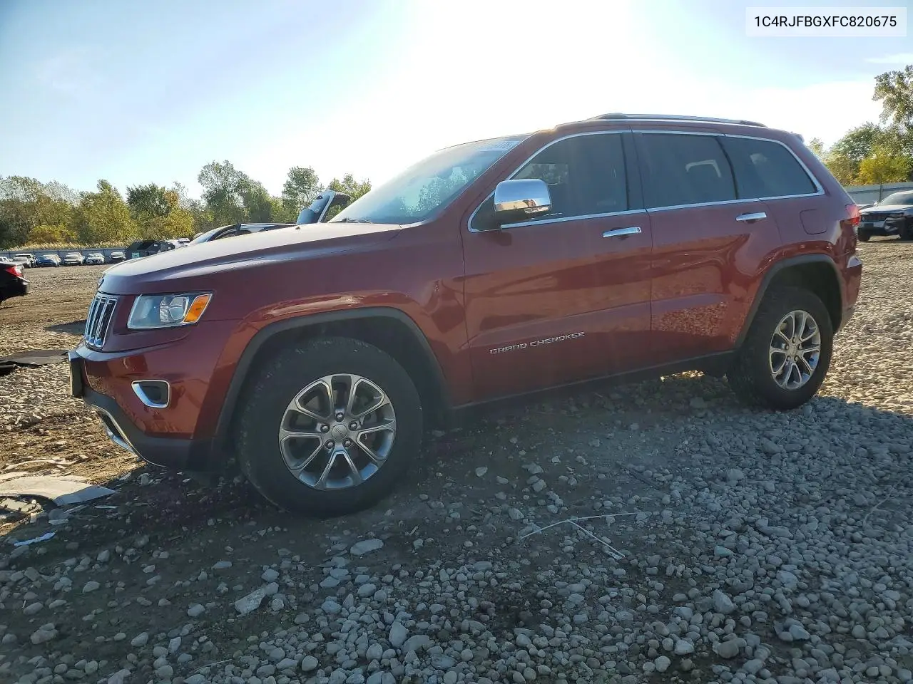 JEEP GRAND CHEROKEE 2015, VIN 1C4RJFBGXFC820675