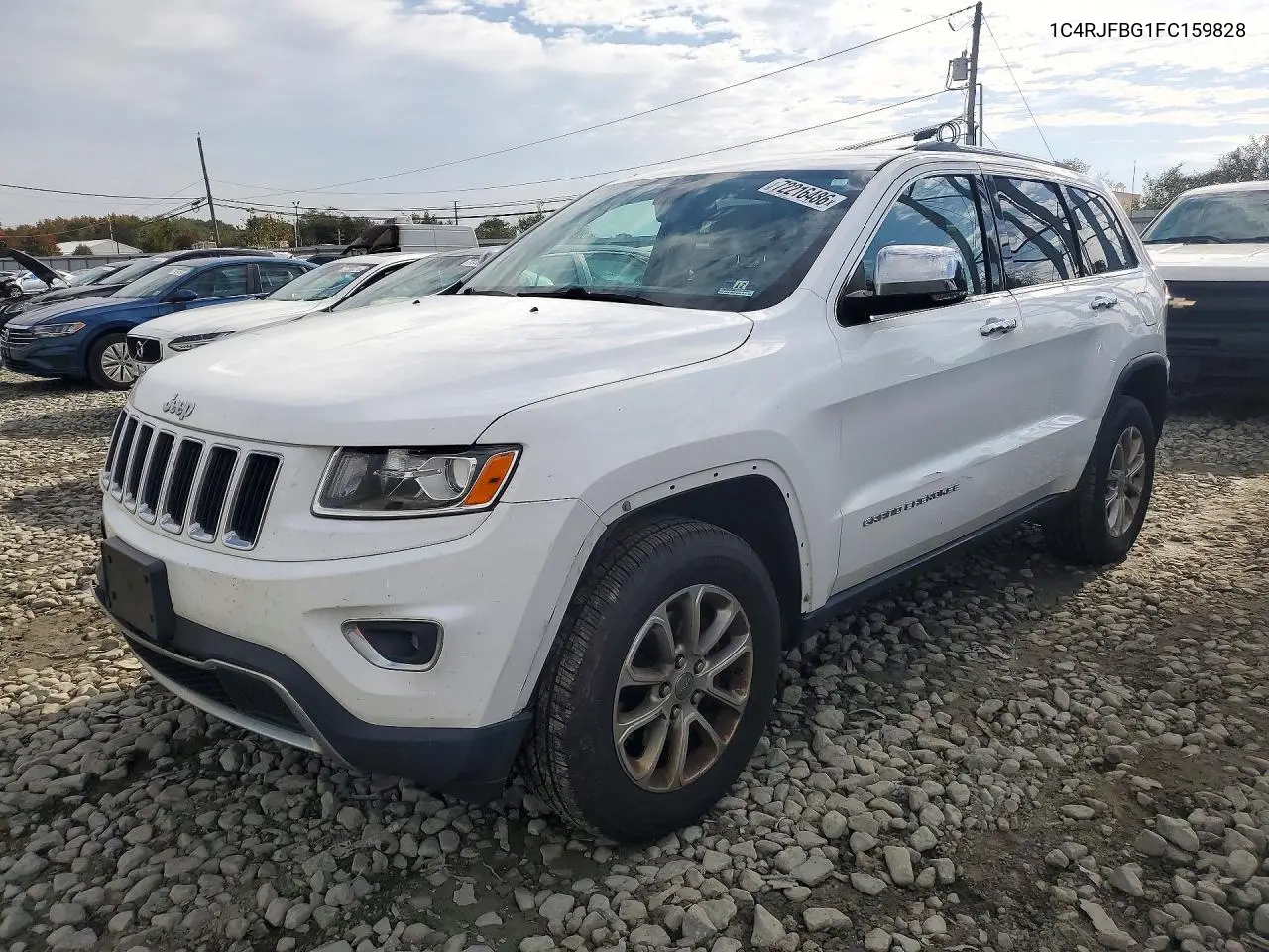 JEEP GRAND CHEROKEE 2015, VIN 1C4RJFBG1FC159828
