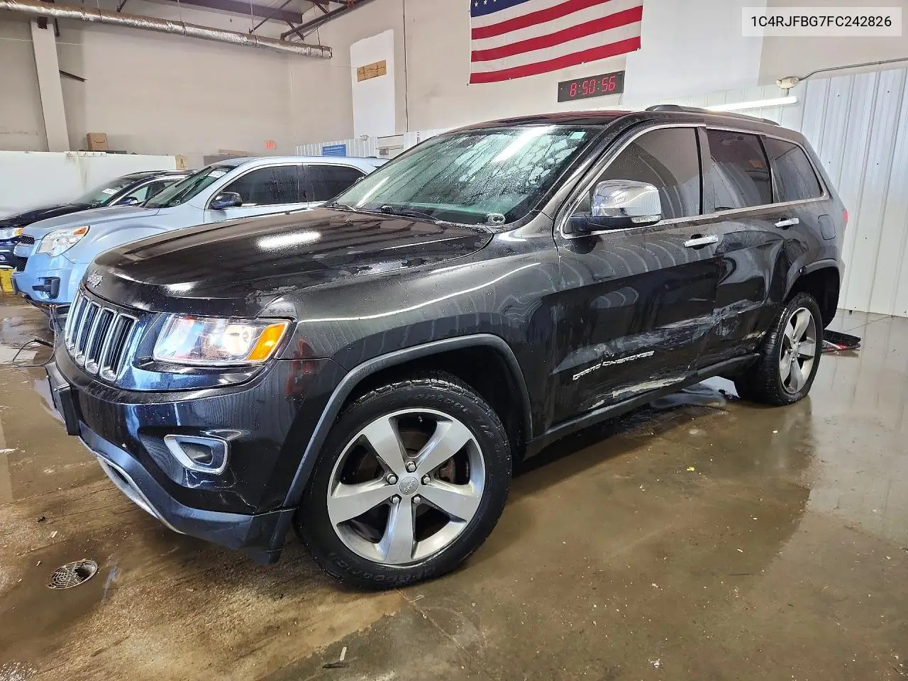 JEEP GRAND CHEROKEE 2015, VIN 1C4RJFBG7FC242826