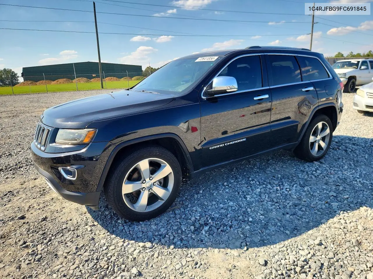 JEEP GRAND CHEROKEE 2015, VIN 1C4RJFBG9FC691845