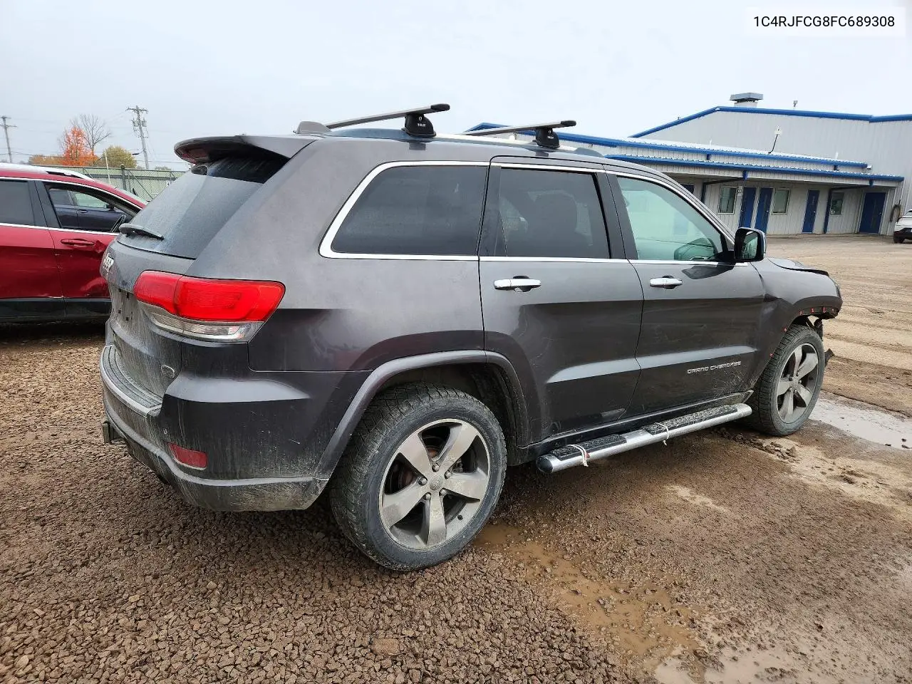 2015 JEEP GRAND CHEROKEE VIN 1C4RJFCG8FC689308 — фото 3